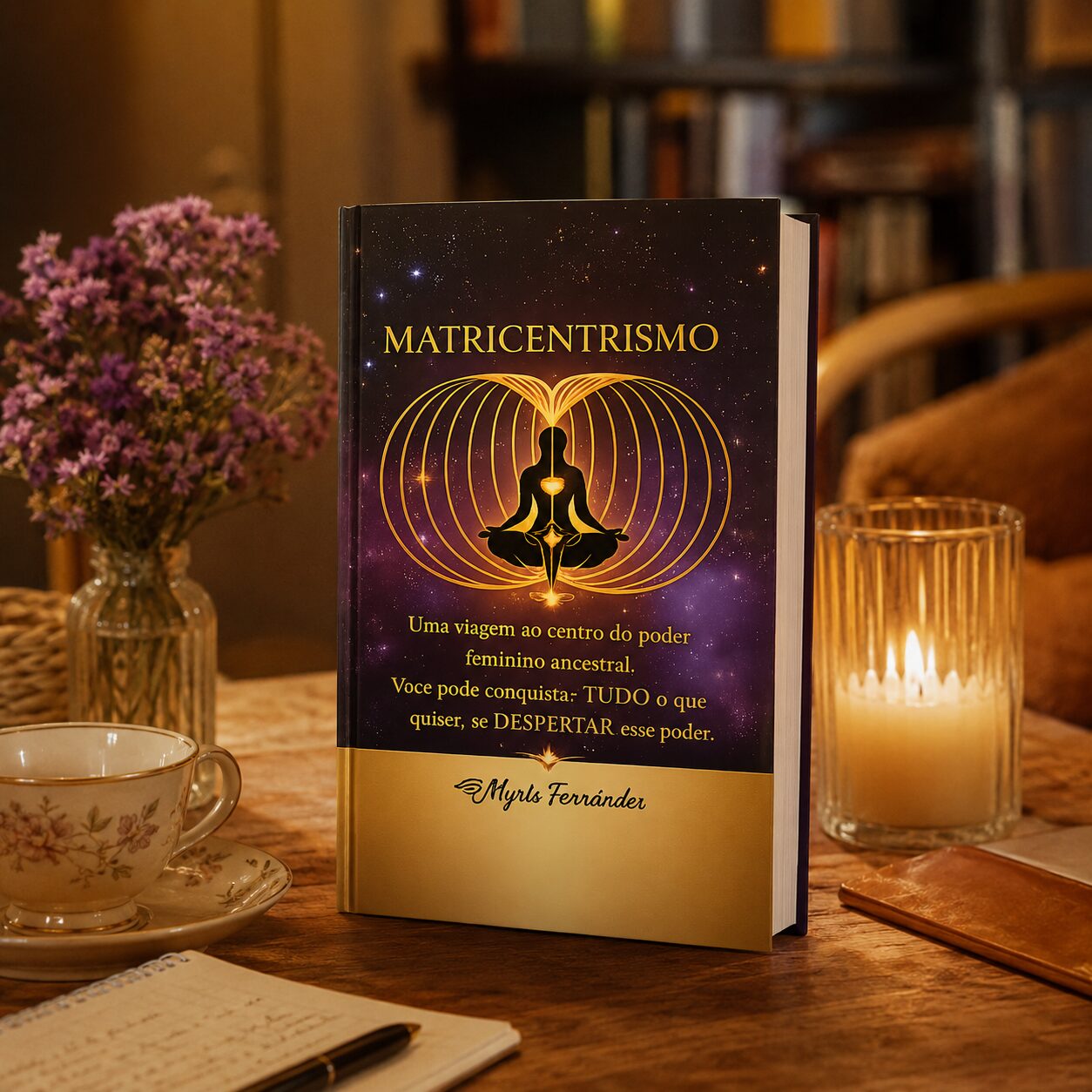 Capa do livro Matricentrismo, de Myrts Fernânde's